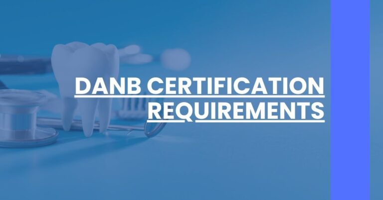 DANB Certification Requirements Feature Image