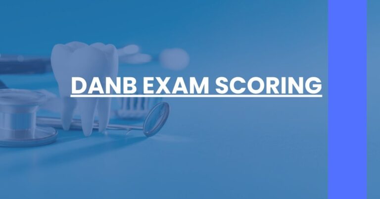 DANB Exam Scoring Feature Image