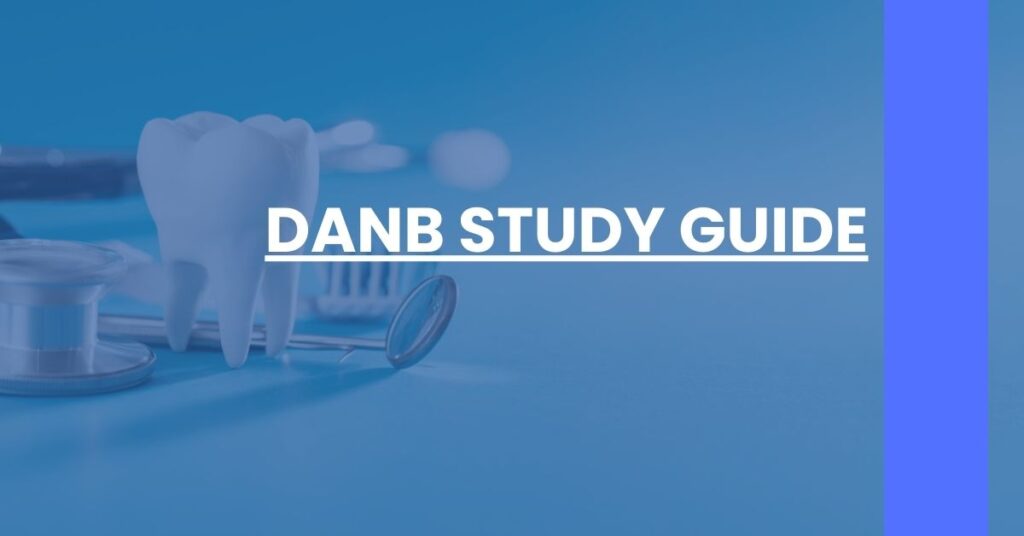 DANB Study Guide Feature Image