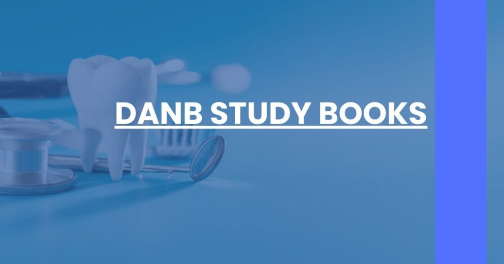 DANB Study Books Feature Image