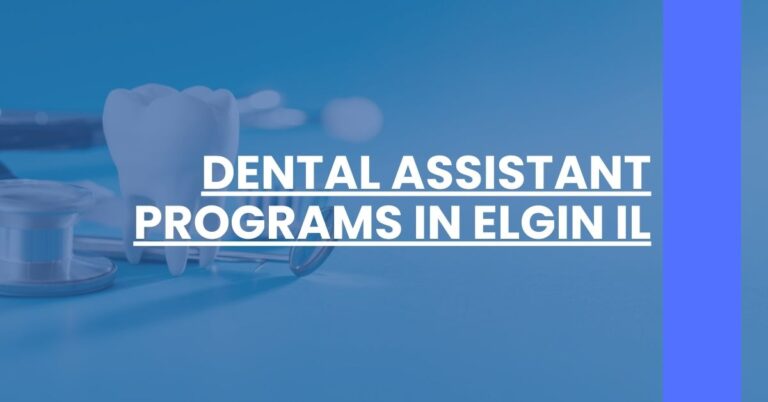 Dental Assistant Programs in Elgin IL Feature Image