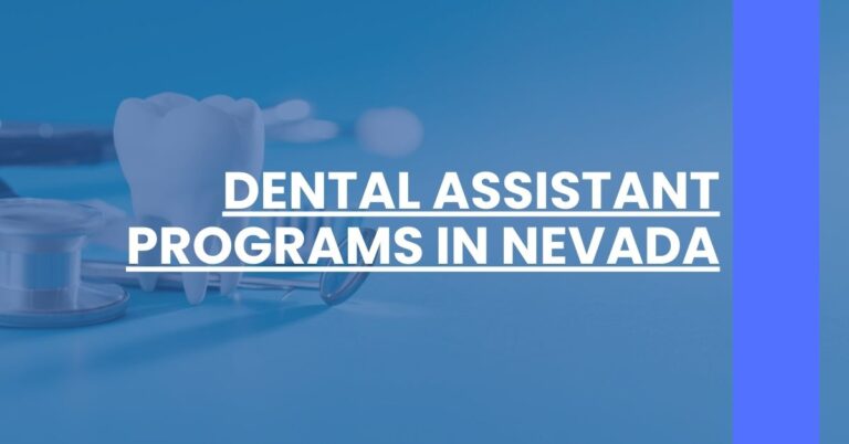 Dental Assistant Programs in Nevada Feature Image