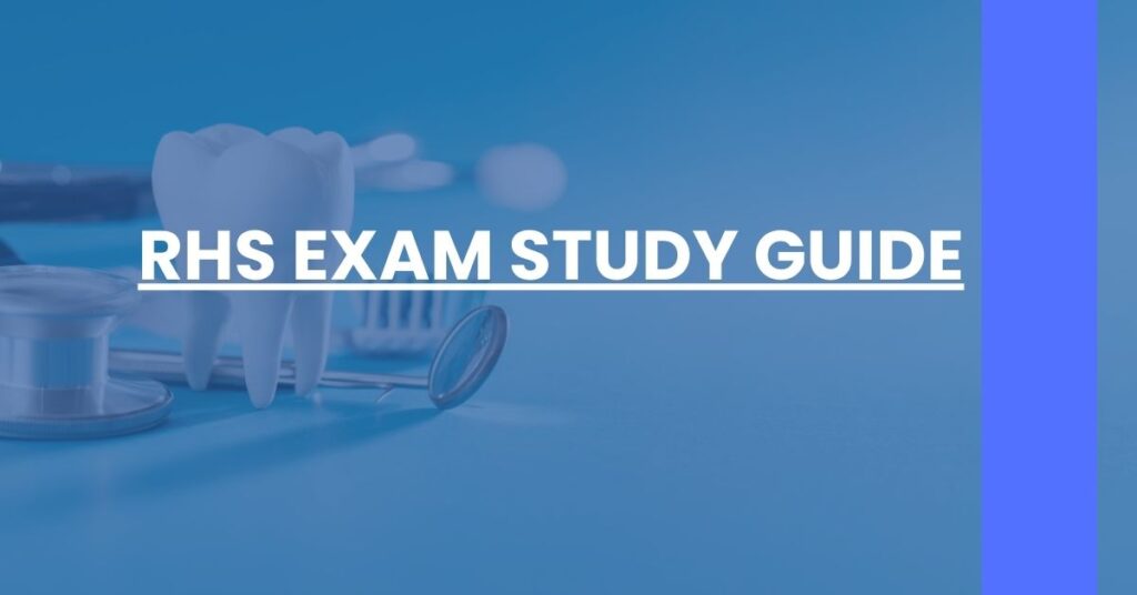 RHS Exam Study Guide Feature Image