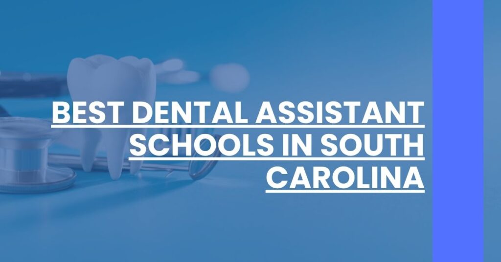 Best Dental Assistant Schools In South Carolina Feature Image