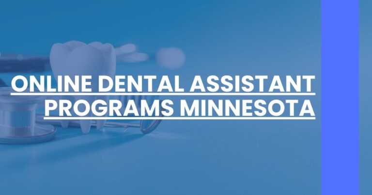 Online Dental Assistant Programs Minnesota Feature Image